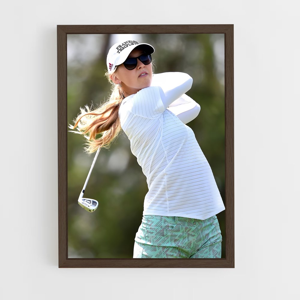 Poster Jessica korda – affiche Golf (vue 5)